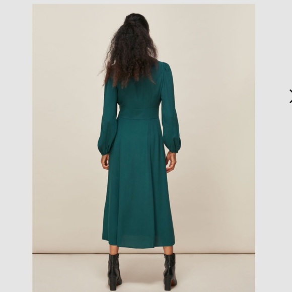 NWT Whistles tie waist midi dress - Picture 5 of 11